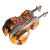 ELAYARD Pinza Cabello Tipo Violonchelo De Acetato Antideslizante Para Mujer y Niña, Diseño Garra De Mandíbula Tamaño Mediano, Accesorio Musical Para Recogidos La Parte Posterior Cabeza